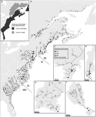 What Have We Lost? Modeling Dam Impacts on American Shad Populations Through Their Native Range